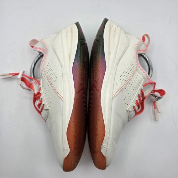 Clove Shoes Womens 7 White Pink Nursing Comfort Sneakers Lace Up Professional - Picture 8 of 12